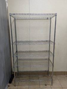 METRO 5-TIER METAL SHELVING