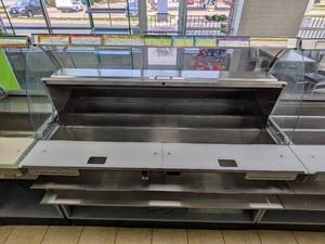 DUKE STAINLESS STEEL SANDWICH PREP STATION W/ COVER