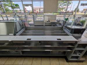 lot 28 image: DUKE STAINLESS STEEL SANDWICH PREP STATION