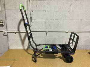 lot 103 image: COSCO Folding 2-in-1 Hand Truck, 300 lb. Capacity, Multi-Position