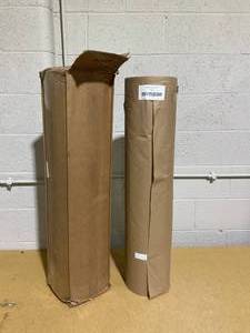 lot 124 image: BOX USA Kraft Brown Paper Roll, 30#, 36 x 1,200, 100% Recycled Paper