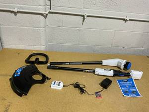 lot 128 image: HART 20V Cordless 13 String Trimmer Kit