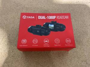 lot 154 image: YADA 1080P Dual Camera Dashcam, 120 Degree Wide Angle Lens, 1.5 LCD Screen, G-Sensor Technology with Park and Record Mode