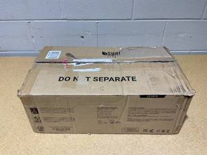lot 232 image: Downlight Slim 6 Baffle 14W 6000K 19PK