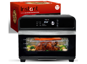 lot 14 image: Instant Pot Omni 19QT18L Toaster Oven Air Fryer, 7-in-1 Functions, Fits 12 Pizza, Crisps, Broils, Bakes, Roasts, Toasts, Warms, Convection