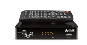 lot 202 image: Core Innovations CTCB105 Over the Air Digital TV Converter & DVR Box