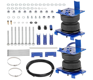 lot 219 image: maXpeedingrods Rear Air Suspension Bags Kit 5000 lbs for Ford F-150 2004-2014 4WD Air Helper Spring Kitv wInternal Jounce Bumper