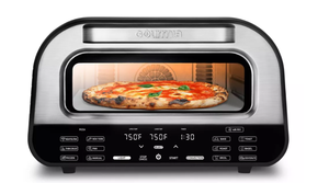 lot 224 image: Gourmia All-In-One Indoor Pizza Oven, Toaster Oven, and Air Fryer w 6 Pizza Presets and 7 Cooking Functions 1800W