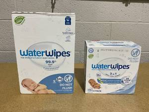 lot 183 image: LOT OF 2 Water Wipes