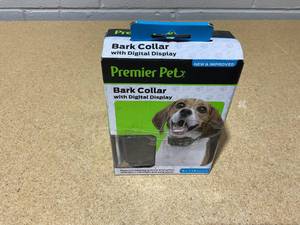 lot 249 image: Premier Pet Bark Collar with Digital Display