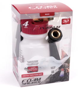 lot 282 image: Platinum Series Foam Cleanser Sprayer, Standard Hose Fitting, 32oz, 4 Pieces