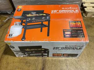 Blackstone Original 2-Burner 28" Propane Omnivore Griddle with Hard Cover