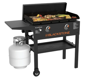 Blackstone Original 2-Burner 28" Propane Omnivore Griddle with Hard Cover
