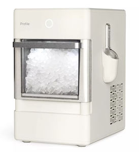lot 7 image: GE Profile Opal Nugget Ice Maker - Hearth & Hand with Magnolia Stainless Steel, Countertop