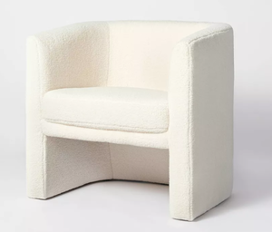 lot 40 image: Vernon Upholstered Barrel Accent Chair - Threshold Designed with Studio McGee