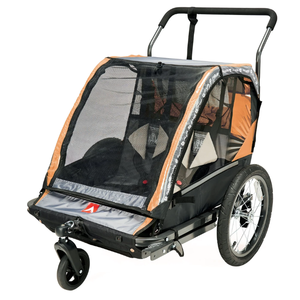 lot 59 image: Allen Sports 2-Child Bicycle Trailer and Stroller