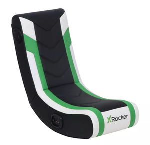 lot 71 image: X Rocker Horizon RGB LED Audio Floor Rocker Gaming Chair