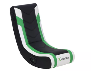 lot 75 image: X Rocker Horizon RGB LED Audio Floor Rocker Gaming Chair
