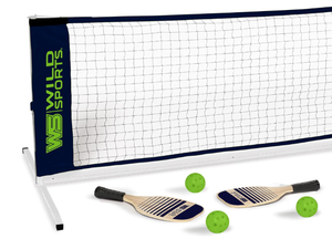 lot 139 image: Wild Sports 10 Driveway-Size Family Pickleball Net Set