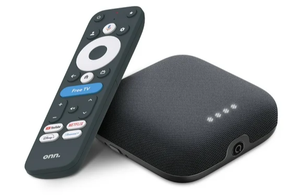 lot 144 image: Onn. 4K Pro Streaming Device with Google TV Hands-Free Voice Control & Dolby AtmosDolby Vision