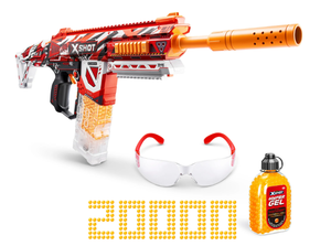lot 150 image: XSHOT Hyper Gel HPG-700 (20,000 Gel Pellets) Motorized Outdoor Gel Blaster by ZURU for Ages 14