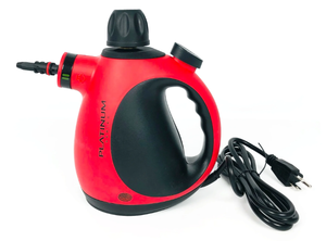 lot 166 image: 10PCS Platinum Series Deep Cleaning Pressurized Handheld Steamer Tool, 1200 Watts