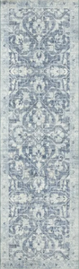 lot 171 image: Better Homes & Gardens Blue Persian Non-Skid Indoor 2 x 7 Runner Rug