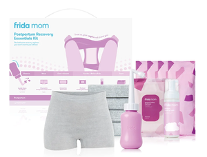lot 182 image: Frida Mom Postpartum Recovery Essentials Kit with Cooling Pads, Peri Bottle, Healing Foam