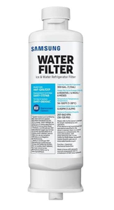 lot 243 image: SAMSUNG Genuine Filter for Refrigerator Water and Ice, Carbon Block Filtration