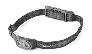 lot 385 image: NEBO Einstein 750 Lumen LED Gray Flex Headlamp
