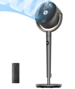 lot 391 image: Dreo Quiet Osciallating Pedestal Fan, 9 Speeds, 3 Modes, 120°120° Oscillating Quiet Fan