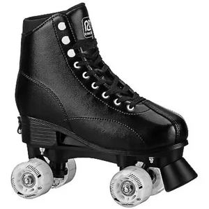 lot 491 image: Derby Kids Beginner Roller Youth Skates Black 3-6 Unisex Quad 8 YR