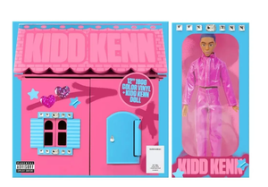 lot 497 image: Kidd Kenn - Best of Kidd Kenn Exclusive Limited PinkRed Splatter Color Vinyl LP Record