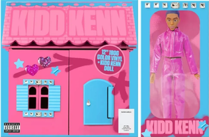 lot 499 image: Kidd Kenn - Best of Kidd Kenn Exclusive Limited PinkRed Splatter Color Vinyl LP Record