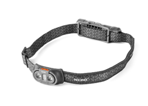 lot 198 image: NEBO Einstein 750 Lumen LED Gray Flex Headlamp