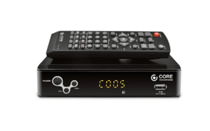 lot 314 image: Core Innovations CTCB105 Over the Air Digital TV Converter & DVR Box