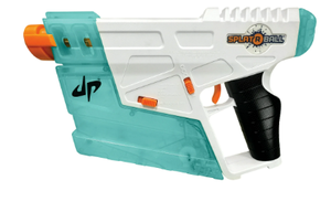 lot 427 image: Splat-R-Ball Dude Perfect Gel Water Bead Full Auto Blaster Kit Glow-in-the-Dark Green