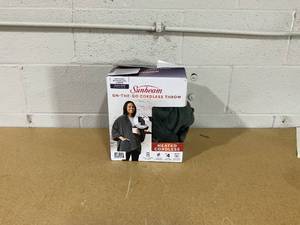 lot 399 image: Sunbeam On-The-Go Throw Poseidon Microplush Sherpa, 50x60