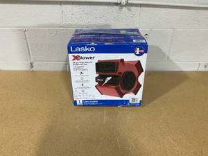 lot 481 image: Lasko 11 X-Blower Multi-Position Utility Blower Fan with USB Port