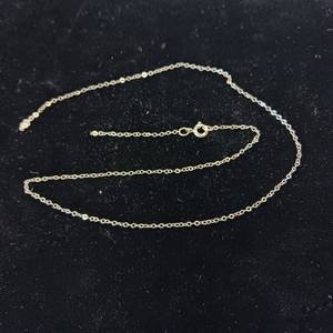 lot 49 image: FINE SILVER CHAIN  1 GRAM TOTAL WEIGHT