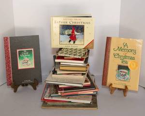 lot 51 image: Large Variety of Christmas Themed Books