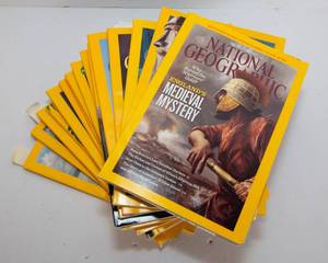 lot 68 image: National Geographic Magazines 2011-2019