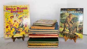 lot 134 image: Set of 15 Hardcover Vintage Childrens Books  Includes Disney Titles