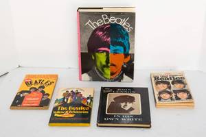 lot 250 image: The Beatles Book Collection  5 Titles Including Authorized Biography