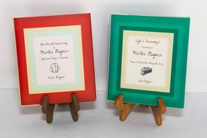 lot 270 image: The World According to Mister Rogers and Lifes Journeys According to Mister Rogers - Set of Two Books