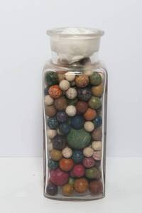 lot 167 image: Antique Clay Marbles