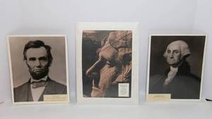 lot 275 image: Set of Three Presidential Photographs