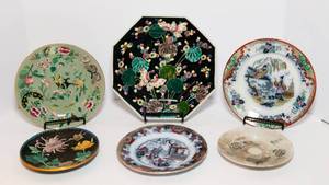 lot 280 image: Six Asian Inspired Plates