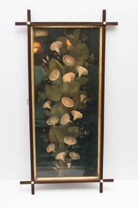 lot 380 image: Antique Floral Wall Art  11 x 24