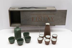 lot 406 image: Two Sake Sets
